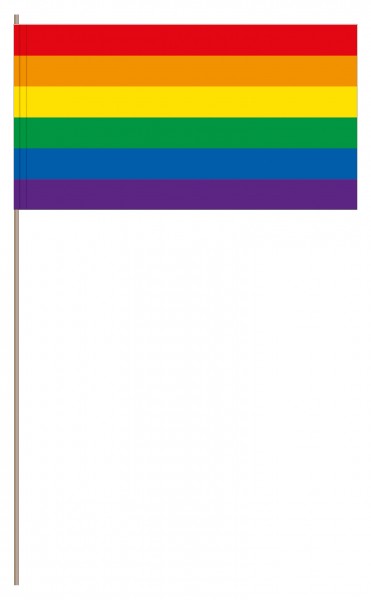 Standard-Papierfahnen Regenbogen