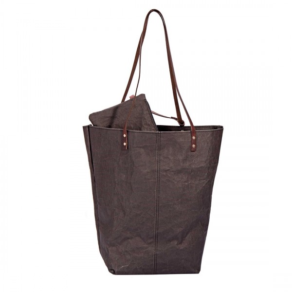 JANE – Papyr natural Shopper Bag, Einkaufstasche aus Papyr
