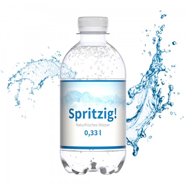 330 ml Mineralwasser extra sanft oder spritzig - Eco Label