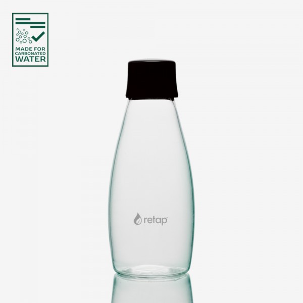 Retap Go Trinkflasche Drehverschluss 0,5l aus Glas