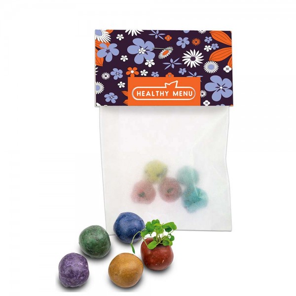 Bunte Mini Flower-Balls