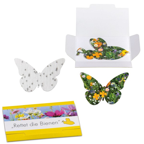 Samenpapier Schmetterling Briefchen