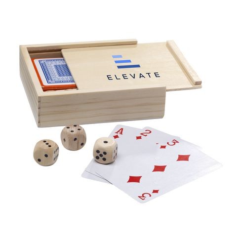 Dice & Play Kartenspiel Gesellschaftsspiel aus Holz