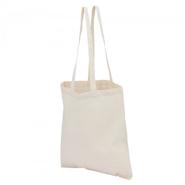 Portobello - Tasche aus ungebleichter Baumwolle mit langen Henkeln
