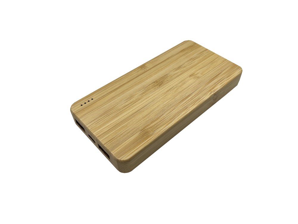 Holz Powerbank PB-57 QI Wireless Charging 5000 mAh BambusPB 5000 mAh QI