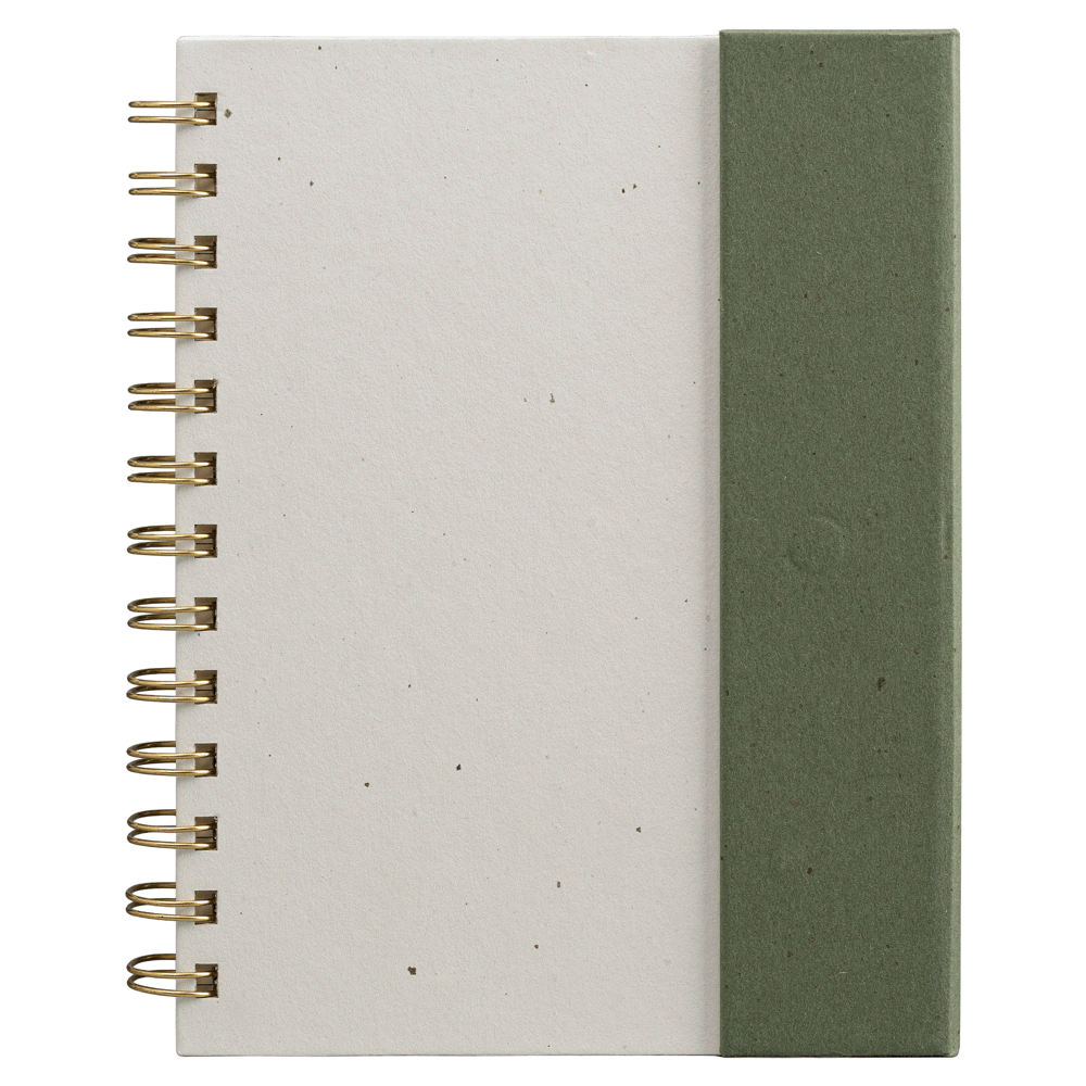 Halden Organiser mit Spiralbindung, Haftnotizen und FSC-Papier - B6