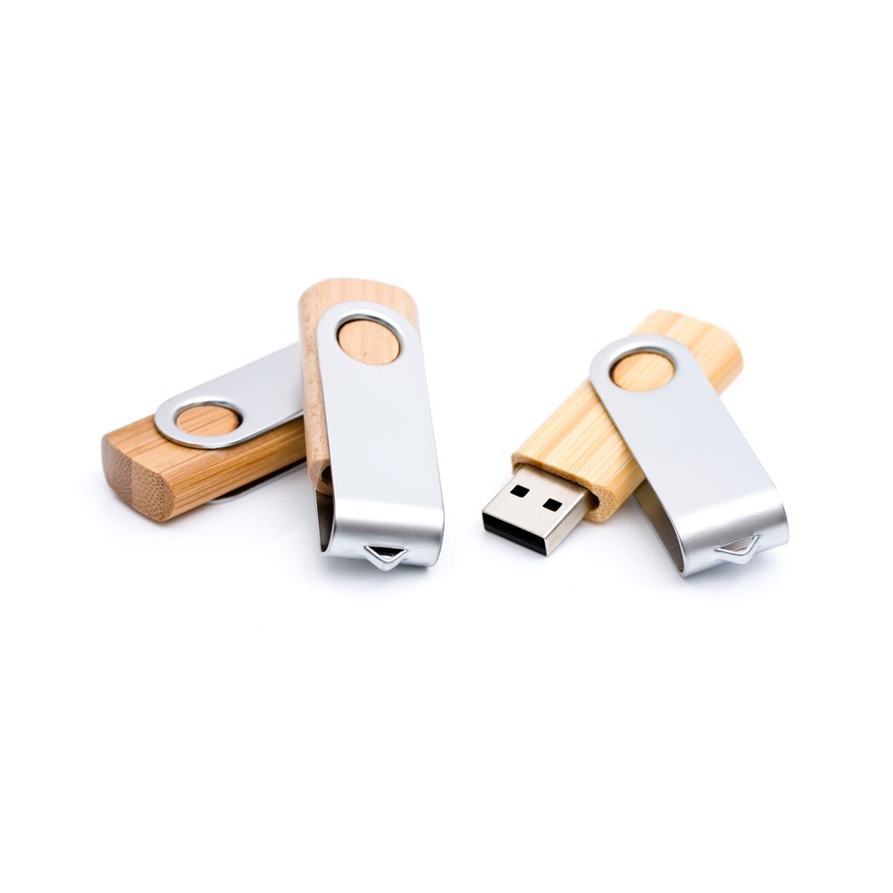USB Stick Holz Swing 4 GBbambus dunkel
