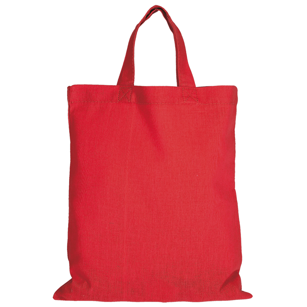 Baumwoll - Apothekertasche, OEKO-TEX®, ca. 140 g/m² - rot