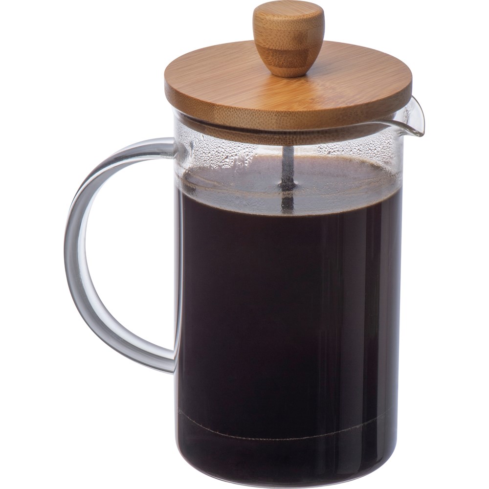 Kaffee- oder Teezubereiter aus Glas NATHAN